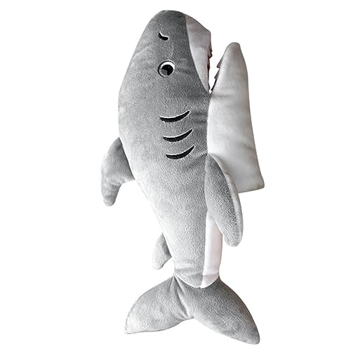 Garneck Hai-Marionette Lustige Tierhandpuppe Hai-handpuppe Kinderspielzeug Emuliertes Tierspielzeug Handschuh Für Tierfiguren Rollenspiel Handpuppe Plüsch Handpuppe Pp Baumwolle von Garneck