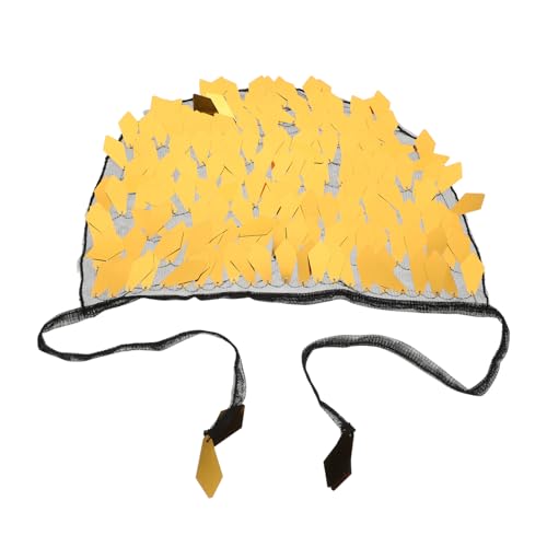 Garneck Halbgesichts Schleier mit Pailletten für Bauchtanz Damen Tanzkostüm Ethnisch Inspiriertes Gesichtstuch Cosplay Halloween Party Accessoire Schwarz Gold Garneck Halbgesichts Schleier mit Pailletten für Bauchtanz Damen Tanzkostüm Ethnisch Inspiriertes Gesichtstuch Cosplay Halloween Party Accessoire Schwarz Gold von Garneck