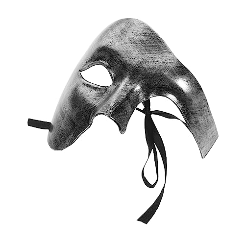 Garneck Halbgesichtsmaske für Halloween Karneval Elegante Tragbare Dekorationsmaske für Kostümpartys Festlichkeiten für Fotos mit Freunden Familie Garneck Halbgesichtsmaske für Halloween Karneval Elegante Tragbare Dekorationsmaske für Kostümpartys Festlichkeiten für Fotos mit Freunden Familie von Garneck