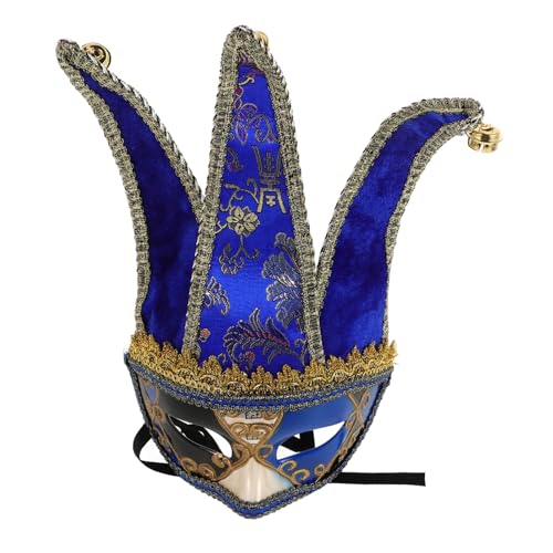 Garneck Halbgesichtsmaske für Herren Venezianische Kostüm Maske für Halloween Fasching und Maskenball Wiederverwendbar und Elegant Accessoire für Partys und Events Garneck Halbgesichtsmaske für Herren Venezianische Kostüm Maske für Halloween Fasching und Maskenball Wiederverwendbar und Elegant Accessoire für Partys und Events von Garneck