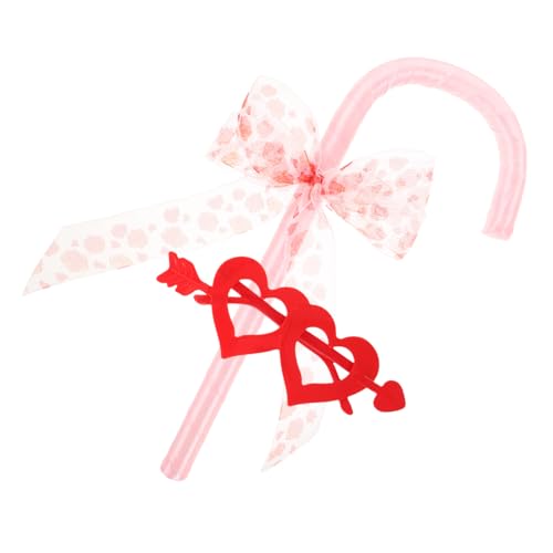 Garneck Halloween Bowknot Candy Cane mit Herzförmiger Brille Kostüm Requisite für Valentinstag Cosplay Party Tanz Bühnenaccessoire Rosa Rosenset Einheitsgröße Garneck Halloween Bowknot Candy Cane mit Herzförmiger Brille Kostüm Requisite für Valentinstag Cosplay Party Tanz Bühnenaccessoire Rosa Rosenset Einheitsgröße von Garneck