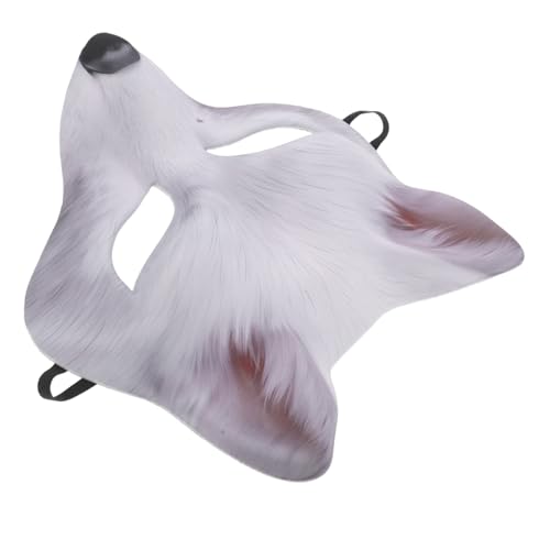 Garneck Halloween Fuchs Halbgesichtsmaske für Damen und Herren Detailreiche Cosplay Tiermaske Stilvolle Karnevals Maskerade-maske Vielseitiges Party-zubehör für Halloween und Fasching Garneck Halloween Fuchs Halbgesichtsmaske für Damen und Herren Detailreiche Cosplay Tiermaske Stilvolle Karnevals Maskerade-maske Vielseitiges Party-zubehör für Halloween und Fasching von Garneck