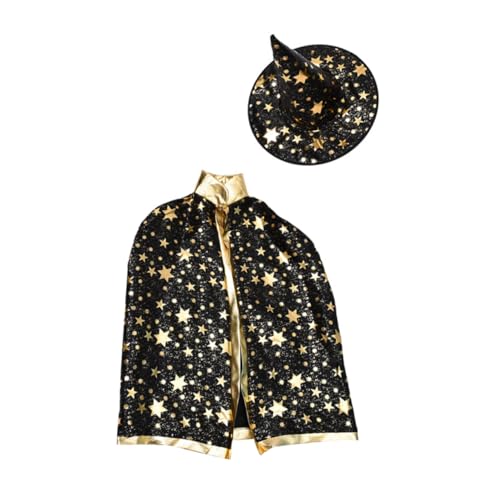 Garneck Halloween Fünf Sterne Umhang Mit Kapuze Cosplay Kostüm Für Halloween Partys Und Kostümpartys Zauberer Und Vampir Themen Garneck Halloween Fünf Sterne Umhang Mit Kapuze Cosplay Kostüm Für Halloween Partys Und Kostümpartys Zauberer Und Vampir Themen von Garneck