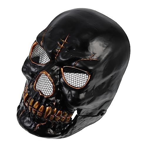 Garneck Halloween Gruselige Schädelmaske Bewegliche für Karneval Cosplay und Halloween Feiern Leichte Kunststoffmaske mit Realistischem Design Garneck Halloween Gruselige Schädelmaske Bewegliche für Karneval Cosplay und Halloween Feiern Leichte Kunststoffmaske mit Realistischem Design von Garneck