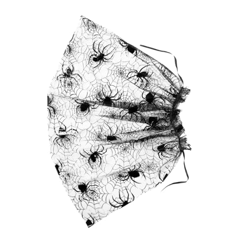 Garneck Halloween Mädchen Umhang aus Leichtem Polyester Mesh mit Fledermaus Spinnennetz Design Atmungsaktiv Strapazierfähig für Halloween Verkleidung Karneval Cosplay und Party Garneck Halloween Mädchen Umhang aus Leichtem Polyester Mesh mit Fledermaus Spinnennetz Design Atmungsaktiv Strapazierfähig für Halloween Verkleidung Karneval Cosplay und Party von Garneck