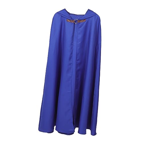 Garneck Halloween Mittelalterlicher Umhang für Herren Kapuzenumhang Blau für Kostümpartys Rollenspiele und Halloween Events Langlebiges Farbechtes Material Perfektes für Freunde Garneck Halloween Mittelalterlicher Umhang für Herren Kapuzenumhang Blau für Kostümpartys Rollenspiele und Halloween Events Langlebiges Farbechtes Material Perfektes für Freunde von Garneck