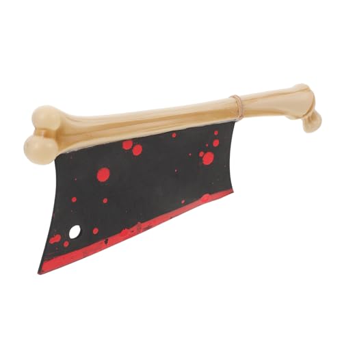 Garneck Halloween Party Deko Knochenmesser aus Schaumstoff Realistisch Fake Cutter Leichtes Halloween Requisit für Horror Cosplay von Garneck