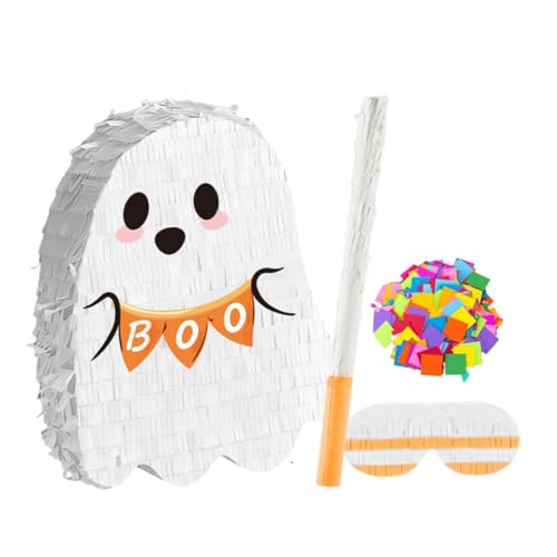 Garneck Halloween Pinata Geist mit Aufhängung Candy Gefüllte Party Dekoration für Halloween Deko Indoor und Schlafzimmer Lebendige Farben Einfach zu Hängen Interaktiver Spaß für Erwachsene Garneck Halloween Pinata Geist mit Aufhängung Candy Gefüllte Party Dekoration für Halloween Deko Indoor und Schlafzimmer Lebendige Farben Einfach zu Hängen Interaktiver Spaß für Erwachsene von Garneck