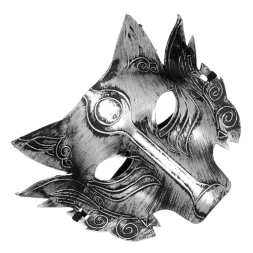 Garneck Halloween Wolf Maske Gruselige Wolfskopf Maske für Kostümpartys für Halloween Cosplay Maskeraden Unvergesslicher Garneck Halloween Wolf Maske Gruselige Wolfskopf Maske für Kostümpartys für Halloween Cosplay Maskeraden Unvergesslicher von Garneck