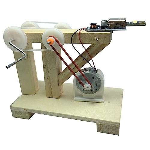 Garneck Handkurbel Generator Modell Pädagogisches Experimentierset für DIY Zusammenbau Kreatives Lernspielzeug Entwicklungsfähigkeiten und Elektrizitätserfahrung Garneck Handkurbel Generator Modell Pädagogisches Experimentierset für DIY Zusammenbau Kreatives Lernspielzeug Entwicklungsfähigkeiten und Elektrizitätserfahrung von Garneck