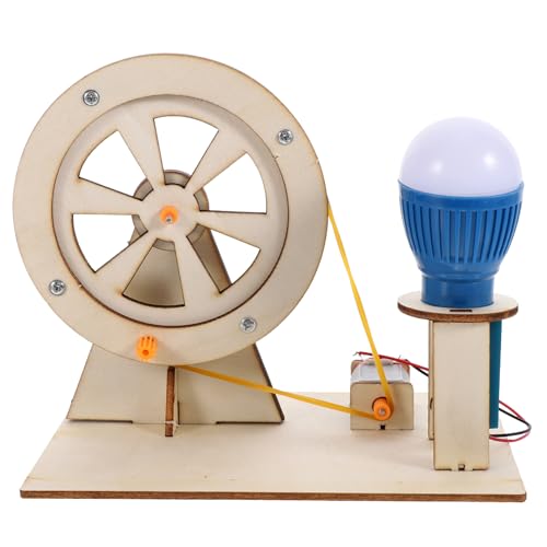 Garneck Handkurbel Generator aus Holz DIY Bausatz für Pädagogisches Wissenschaftsspielzeug Tragbarer Handgenerator für Physikalische Experimente Leuchtet durch Zufällige Zufällige Farbe Garneck Handkurbel Generator aus Holz DIY Bausatz für Pädagogisches Wissenschaftsspielzeug Tragbarer Handgenerator für Physikalische Experimente Leuchtet durch Zufällige Zufällige Farbe von Garneck