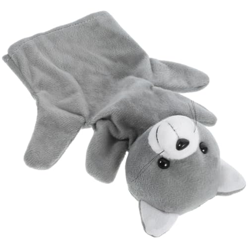 Garneck Handpuppe mit Cartoon Interaktive Tier Handpuppe aus Weichem Plüsch für Kleinkinder Fördert Kreativität und Kommunikationsfähigkeiten Garneck Handpuppe mit Cartoon Interaktive Tier Handpuppe aus Weichem Plüsch für Kleinkinder Fördert Kreativität und Kommunikationsfähigkeiten von Garneck
