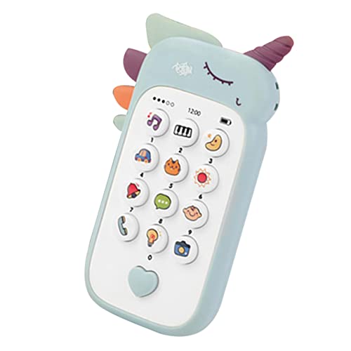 Garneck Handy für kinderhandy Handy spielzeuge + Handy Babyphone Musikspielzeug bissfestes Telefonspielzeug Telefon Plastik Sky-Blue Garneck Handy für kinderhandy Handy spielzeuge + Handy Babyphone Musikspielzeug bissfestes Telefonspielzeug Telefon Plastik Sky-Blue von Garneck