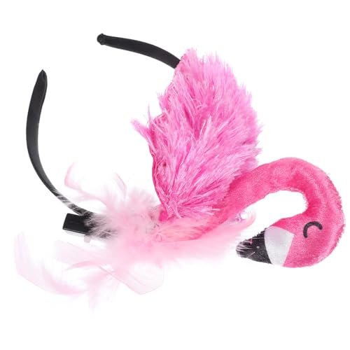 Garneck Hawaii-Flamingo-Stirnband Led-Flamingo-Kopfschmuck-Tiara Leuchtender Flamingo-Haarreifen Sommer-Strand-Luau-Party-Kopfschmuck Für Karneval Tropisches Haar-Accessoire Garneck Hawaii-Flamingo-Stirnband Led-Flamingo-Kopfschmuck-Tiara Leuchtender Flamingo-Haarreifen Sommer-Strand-Luau-Party-Kopfschmuck Für Karneval Tropisches Haar-Accessoire von Garneck