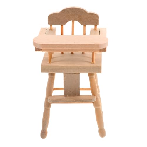 Garneck Hochstuhl Für Puppenhaus Realistisches Holz Für DIY Mini Szenen Und Puppenmöbel Kreative Bastelprojekte Und Puppenzubehör Garneck Hochstuhl Für Puppenhaus Realistisches Holz Für DIY Mini Szenen Und Puppenmöbel Kreative Bastelprojekte Und Puppenzubehör von Garneck