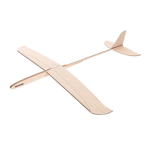 Garneck Hölzerne Handwurfflugzeug Flugzeugmodelle Flugzeug-Gastgeschenke Segelflugzeug werfen Spielgleiter Flugzeugmodell Flugzeug zusammenstellen Segelflugzeuge Holz Khaki von Garneck