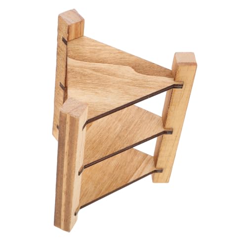 Garneck Hölzerne Mini -Küche Miniaturmöbel für Puppenstuben Mini-Verzierung Kleinteile fürs Puppenhaus Puppenhauszubehör und Möbel Mini-Bücherregal kleine möbel für zu Hause Holz Khaki Garneck Hölzerne Mini -Küche Miniaturmöbel für Puppenstuben Mini-Verzierung Kleinteile fürs Puppenhaus Puppenhauszubehör und Möbel Mini-Bücherregal kleine möbel für zu Hause Holz Khaki von Garneck