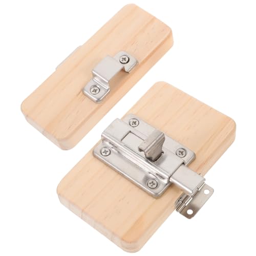 Garneck Busy Board Türschloss Spielzeug Aus Holz Motorikspielzeug Für Kleinkinder Feinmotorik Problemlösungsfähigkeiten Und Kreativem von Garneck