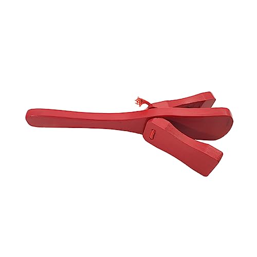 Garneck Holz Castanet für Tragbares Percussion Instrument Pädagogisches Musikspielzeug für Kleinkinder Fördert Interaktion und Musikalische Entwicklung aus Natürlichem Holz Gefertigt Garneck Holz Castanet für Tragbares Percussion Instrument Pädagogisches Musikspielzeug für Kleinkinder Fördert Interaktion und Musikalische Entwicklung aus Natürlichem Holz Gefertigt von Garneck
