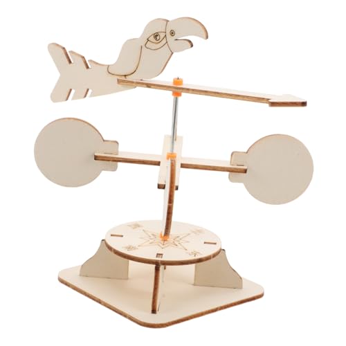 Garneck Holz-DIY-windmühlen-Spielzeug-Set Für Kinder, Stem-wissenschaftsexperiment-Set, Wissenschafts- Und Labortechnik-projekte, Holz-bastelset, Wissenschafts-Sets, Spielzeug, Praktische von Garneck