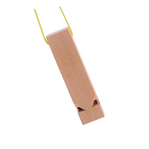 Garneck Holz Trumpetenspielzeug für DIY Malset mit Holzpfeife und Zwei Reihen Geeignet für Musikliebhaber und Kreative Bastelprojekte für Partys und Zufällige Farbe Zufällige Farbe von Garneck