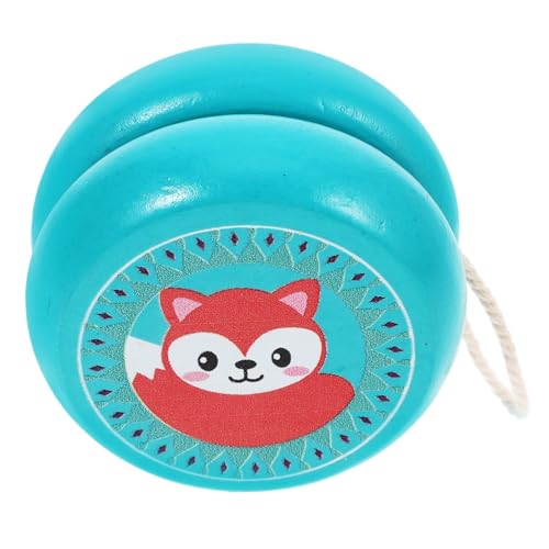 Garneck Holz Yo Yo Cartoon Tiermuster Fuchs Stil Hand Auge Koordination Sicher Stabil Für Anfänger Indoor Jungen Mädchen Garneck Holz Yo Yo Cartoon Tiermuster Fuchs Stil Hand Auge Koordination Sicher Stabil Für Anfänger Indoor Jungen Mädchen von Garneck