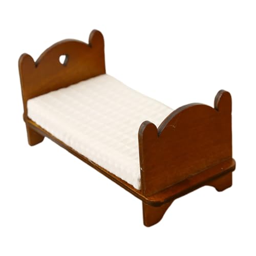 Garneck Holzbett Für Puppenhaus Vintage Stil Handgefertigtes Schlafzimmermöbel Aus Holz Für Raumboxen Und Szenenaufbau Fördert Kreatives Und Fantasie Garneck Holzbett Für Puppenhaus Vintage Stil Handgefertigtes Schlafzimmermöbel Aus Holz Für Raumboxen Und Szenenaufbau Fördert Kreatives Und Fantasie von Garneck