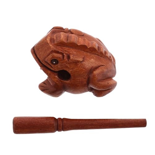 Garneck Holzfrosch Guiro Raspe Percussion Instrument Ton Block Holz Glück Glück Frosch Tierische Figur Handwerk Musikinstrumente Garneck Holzfrosch Guiro Raspe Percussion Instrument Ton Block Holz Glück Glück Frosch Tierische Figur Handwerk Musikinstrumente von Garneck