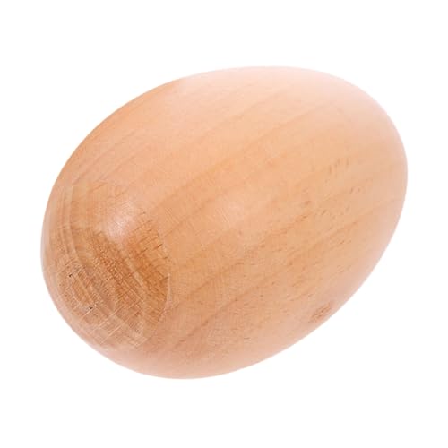 Garneck Holzsand Eier Musikinstrumente Holzsand Schlaginstrument Maracas Ei Holz Schlaginstrumente Instrumente Khaki von Garneck