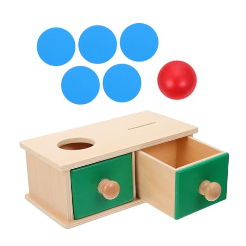 Garneck Holzspielzeug Hand Koordination Lernspielzeug Montessori Pädagogisches für Kleinkinder Ab Monaten Motorisches Training Fördert Fantasie und Feinmotorik von Garneck