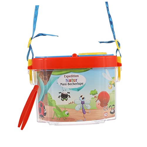Garneck Insektenkollektor Set Für – Outdoor Sammelbox Für Insekten - Ideal Für Kleine Entdecker – Robuste - Farbenfrohe Kästen in Rot Und Blau Perfekt Für Mädchen Und Jungen von Garneck