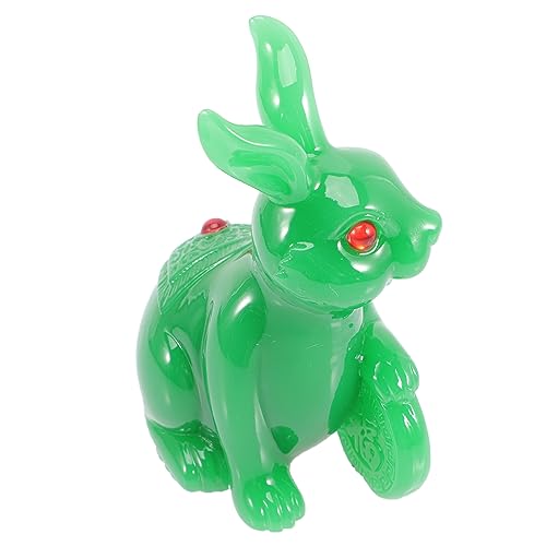 Garneck Jade-Kaninchen-Ornament Hasen Animal Figures Miniature gartendeko New Year Decoration tragen Kaninchenlicht Gnom Hase Hase Figur Kaninchen- Harz Green Garneck Jade-Kaninchen-Ornament Hasen Animal Figures Miniature gartendeko New Year Decoration tragen Kaninchenlicht Gnom Hase Hase Figur Kaninchen- Harz Green von Garneck