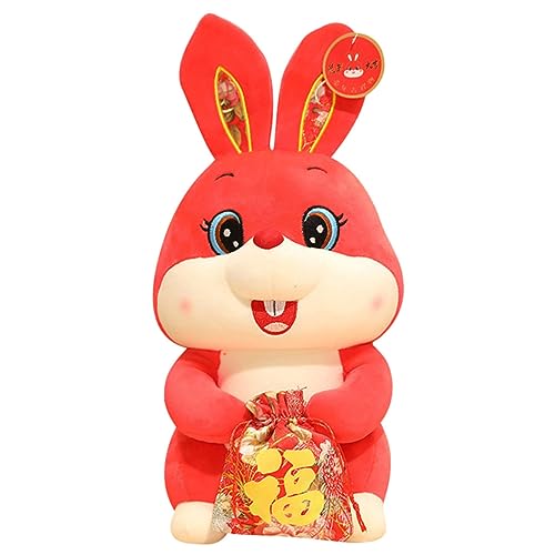 Garneck Kaninchen Plüschtier Puppe Frühlingsfest-Ornamente Hase Kaninchen Flauschiges Klein Ausgestopft Kuscheltier Cartoonplüsch Cartoon Stofftier Rot Pp Baumwolle Garneck Kaninchen Plüschtier Puppe Frühlingsfest-Ornamente Hase Kaninchen Flauschiges Klein Ausgestopft Kuscheltier Cartoonplüsch Cartoon Stofftier Rot Pp Baumwolle von Garneck