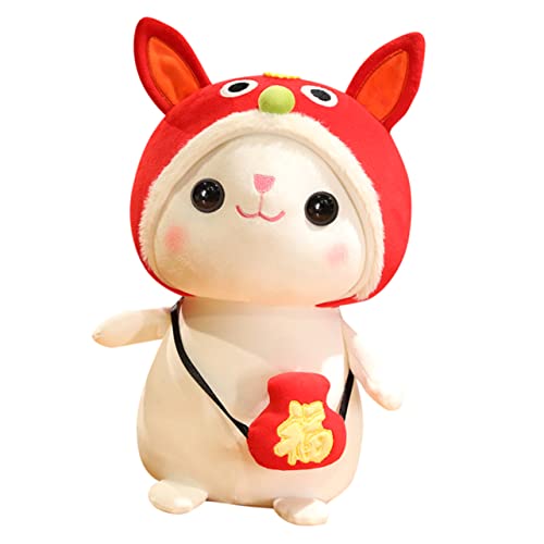 Garneck Kaninchen Plüschtier gefüllte Puppe Neuheit Kaninchenpuppe Karikatur 2023 Hasenkinderspielzeug Plüschtiere süße Kuscheltiere Süßes Stofftier Kuscheltier Plüsch PP Baumwolle rot Garneck Kaninchen Plüschtier gefüllte Puppe Neuheit Kaninchenpuppe Karikatur 2023 Hasenkinderspielzeug Plüschtiere süße Kuscheltiere Süßes Stofftier Kuscheltier Plüsch PP Baumwolle rot von Garneck
