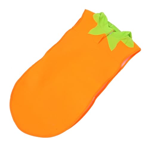 Garneck Karottenkostüm Cosplay Kleidung mit Kapuze für Partys und Bühnenaufführungen Lustiges Karottenkostüm für Schul und Themenveranstaltungen von Garneck
