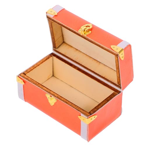 Garneck Kasten Mini -Modellkoffer Storage Boxes aufbwahrungs-Box : Miniaturen aufbewarhungsbox holztragetasche Puppenhausdekor Puppenhaus Gepäck Puppenhaus-Layout-Requisite hölzern Orange Garneck Kasten Mini -Modellkoffer Storage Boxes aufbwahrungs-Box : Miniaturen aufbewarhungsbox holztragetasche Puppenhausdekor Puppenhaus Gepäck Puppenhaus-Layout-Requisite hölzern Orange von Garneck