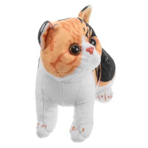 Garneck Katzenspielzeug Katzenplüschpuppe Cartoon Plüsch Für Simulationskatzenpuppe Simulationstierspielzeug Lebensechte Tierplüschpuppe Realistische Plüschkatzenfigur Garneck Katzenspielzeug Katzenplüschpuppe Cartoon Plüsch Für Simulationskatzenpuppe Simulationstierspielzeug Lebensechte Tierplüschpuppe Realistische Plüschkatzenfigur von Garneck