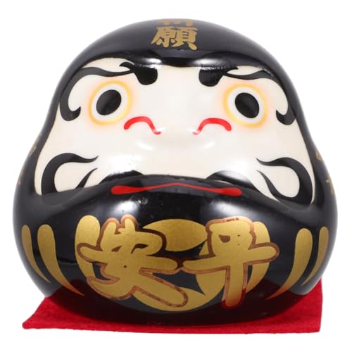 Garneck Keramikdekoration Miniatur- -Figur Autodekorationen Innenästhetik Armaturenbrettdekorationen Für Autos Japanisches -Ornament Keramische Verzierung Weißes Porzellan von Garneck