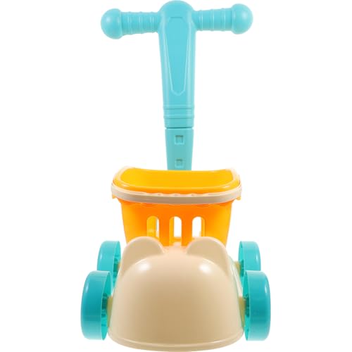 Garneck Kinderwagenspielzeug für Mini mit Buggy faltbar Kinderwagenspielzeug für Jungen Einkaufswagenspielzeug für Kinderwagen Abs Green von Garneck