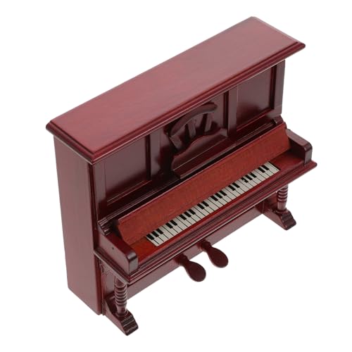 Garneck Klavier Modell Aus Holz Für Puppenhaus Dekoratives Zubehör Für Miniaturen Für DIY Projekte Und Kreative Gestaltung von Garneck