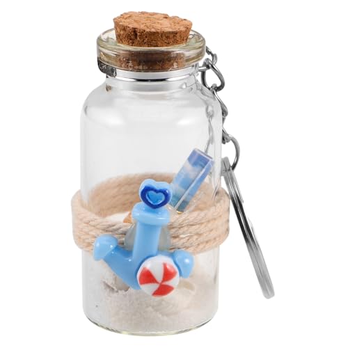 Garneck Kleiner Glasfläschchen-schlüsselanhänger, Süßer Schlüsselanhänger Für Frauen, Mini-glasflasche Mit Kork, Dekorativer Glas-schlüsselanhänger Für Geldbörse, Kleiner Garneck Kleiner Glasfläschchen-schlüsselanhänger, Süßer Schlüsselanhänger Für Frauen, Mini-glasflasche Mit Kork, Dekorativer Glas-schlüsselanhänger Für Geldbörse, Kleiner von Garneck