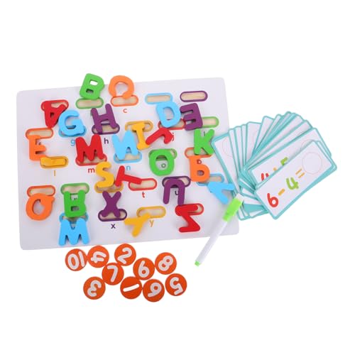 Garneck Kognitive Bauschulenspielzeug Buchstaben- Und Zahlenrätsel Farbrätsel Alphabet-Puzzle-Matching-Spiel Kleinkind-Puzzle Buchstabenrätsel ABC-holzpuzzle Lernrätsel Gestalten Hölzern Garneck Kognitive Bauschulenspielzeug Buchstaben- Und Zahlenrätsel Farbrätsel Alphabet-Puzzle-Matching-Spiel Kleinkind-Puzzle Buchstabenrätsel ABC-holzpuzzle Lernrätsel Gestalten Hölzern von Garneck