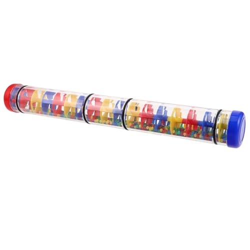 Garneck Kreatives Musikinstrument für Kleinkinder Spiraldesign Regenklangröhre Auditive Entwicklungshilfe für Gruppenaktivitäten und Interaktives Lernen von Garneck