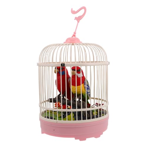 Garneck Kreatives Vogelkäfigspielzeug Mit Sprachsteuerung Für Kinder, Realistische, Klangaktivierte Singvögel, Simulationsvogelmodelle, Lustiges Und Einzigartiges Spielzeug Für Die Garneck Kreatives Vogelkäfigspielzeug Mit Sprachsteuerung Für Kinder, Realistische, Klangaktivierte Singvögel, Simulationsvogelmodelle, Lustiges Und Einzigartiges Spielzeug Für Die von Garneck