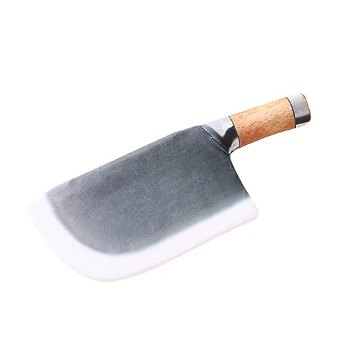 Garneck Küchenmesser Plüschtier Streich Requisitentasche Anhänger Tasche Hängendes Ornament Gefälschter Plüsch Küchenschneider Gefälschter Küchenschneider Kinderspielzeug Tasche von Garneck