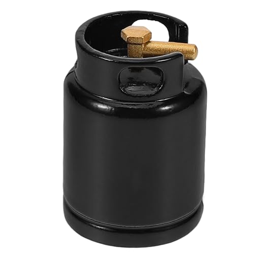 Garneck Küchenzubehör Modell Miniaturszene Mini Puppenmöbel Hausdekoration Echter Gegenstand Kochen Winzige Babypuppe Mini Gasflaschenmodell Mini Küchengasflasche Legierung von Garneck