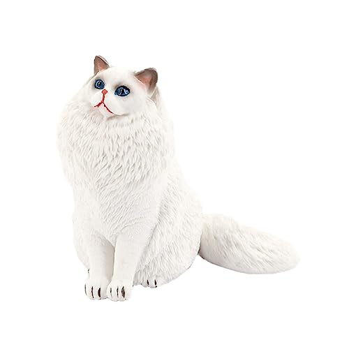 Garneck Künstliche Modell Realistische Katzenfigur Aus Kunststoff Für Spielzeugkatze Deko Accessoire Und Lernspielzeug Für Zuhause Und Schule von Garneck