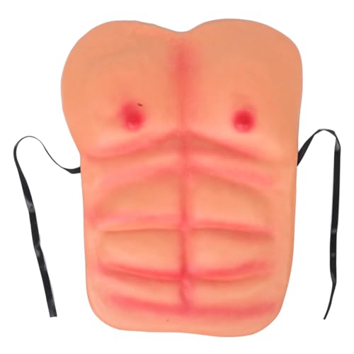 Garneck Künstliche Muskelbrust Muskelkostüm Herren Cosplay Anzug Für Kostümpartys Fasching Masquerade Flexible Robustes Material Realistisches Muskelshirt Garneck Künstliche Muskelbrust Muskelkostüm Herren Cosplay Anzug Für Kostümpartys Fasching Masquerade Flexible Robustes Material Realistisches Muskelshirt von Garneck