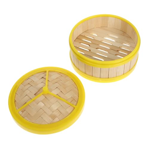 Garneck Künstlicher Dampfgarer Modell für Realistische Spielküche Dampfbasket für Restaurantdekoration Kunststoffrand für Wohnaccessoires und Vitrinen Garneck Künstlicher Dampfgarer Modell für Realistische Spielküche Dampfbasket für Restaurantdekoration Kunststoffrand für Wohnaccessoires und Vitrinen von Garneck
