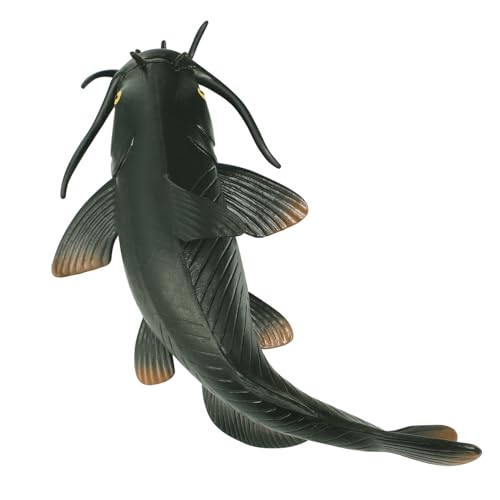 Garneck Fischmodell Aus Kunststoff Wels Spielzeug Wels Ornament Kognitive Spielzeug Für Junge Mädchen Realistisches Fisch Modell von Garneck